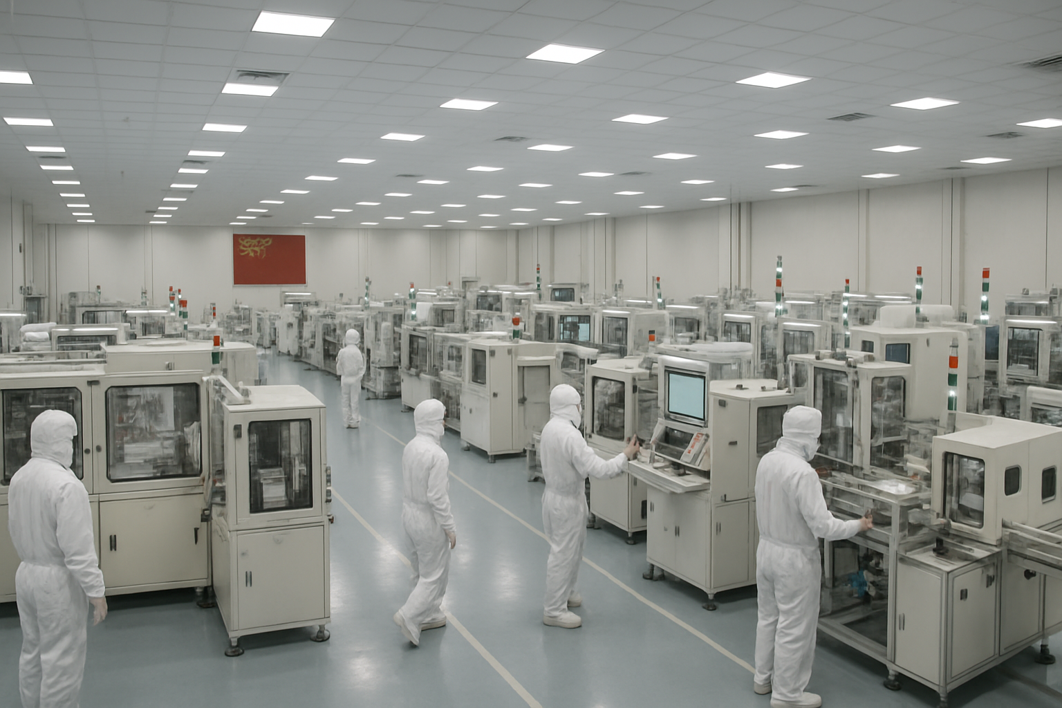 高科技生产环境